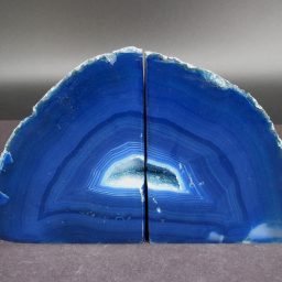 Brazilian Agate Bookends