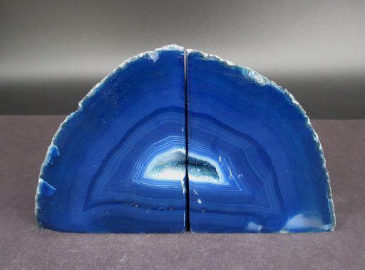 Brazilian Agate Bookends