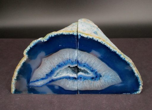 Brazilian Agate Bookends