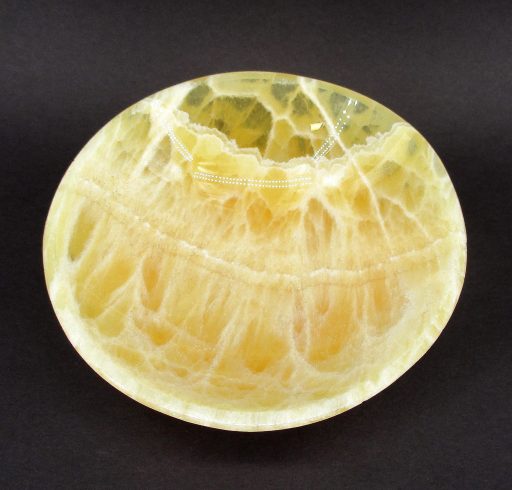 Orange Calcite Bowl