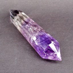 12-Sided Double Terminated Amethyst Vogel Wand