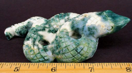 Green Tree Agate Snake