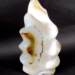 Black Skin Agate Flame