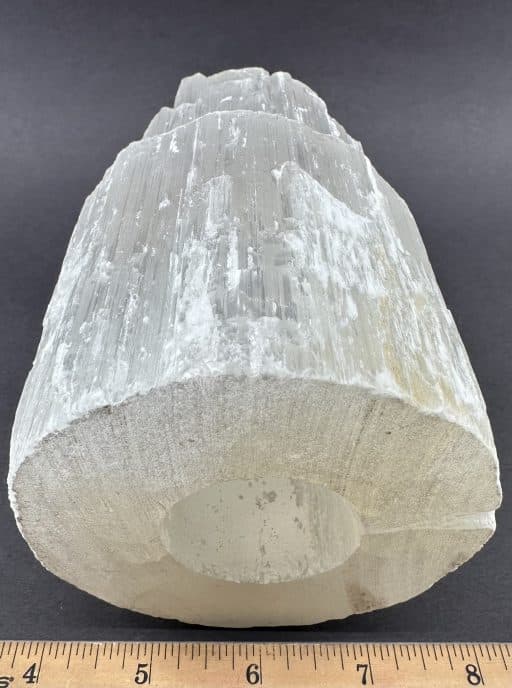 Selenite Crystal Tower Lamp