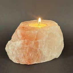 Himalayan Salt Crystal Candle Holder