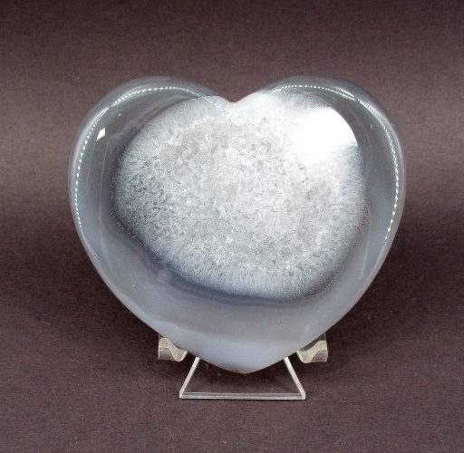 Brazilian Agate Heart