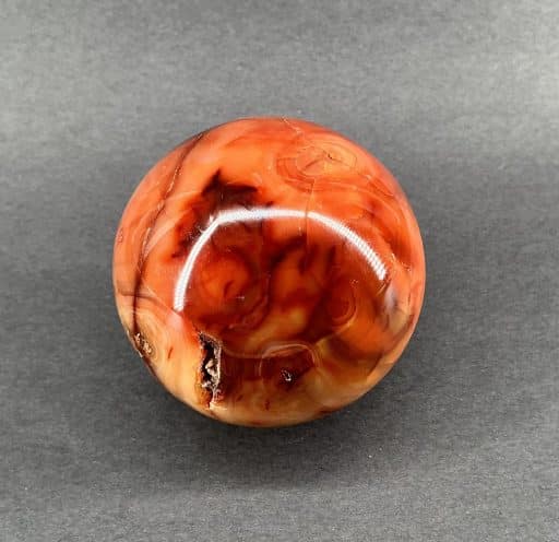 Carnelian Agate Sphere