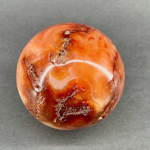 Carnelian Agate Sphere