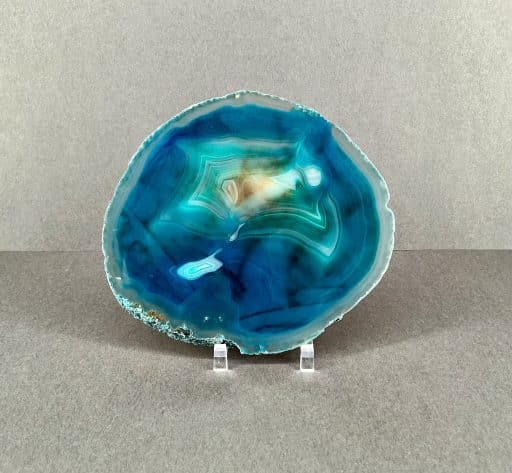 Teal Brazilian Agate Slab