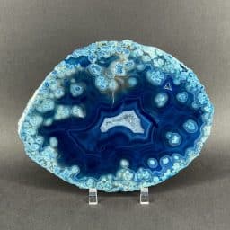 Blue Brazilian Agate Slab