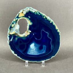 Blue Brazilian Agate Slab