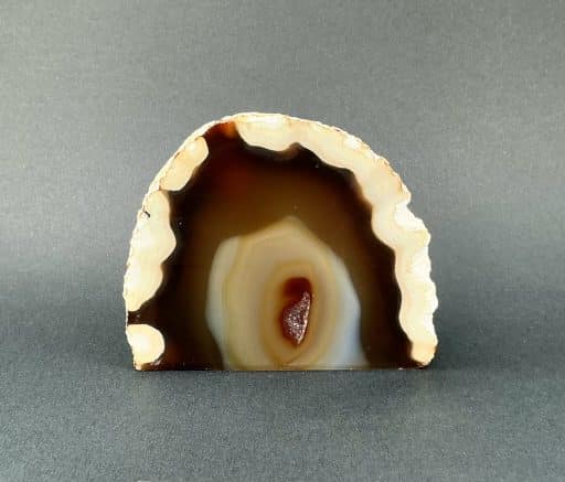 Natural Brazilian Agate End