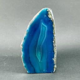 Teal Brazilian Agate End