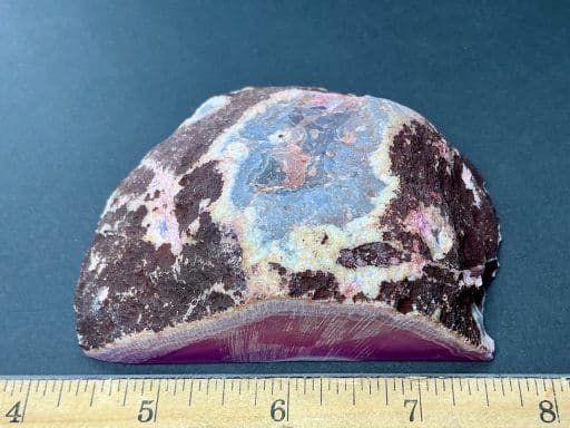 Pink Brazilian Agate End