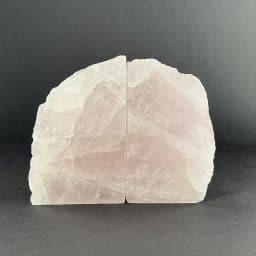 Rose Quartz Bookends