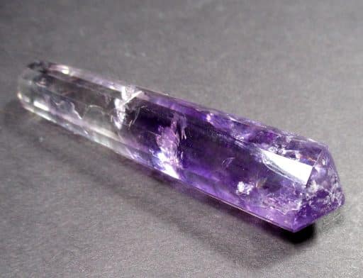 12-Sided Double Terminated Amethyst Vogel Wand