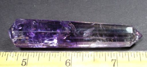 12-Sided Double Terminated Amethyst Vogel Wand