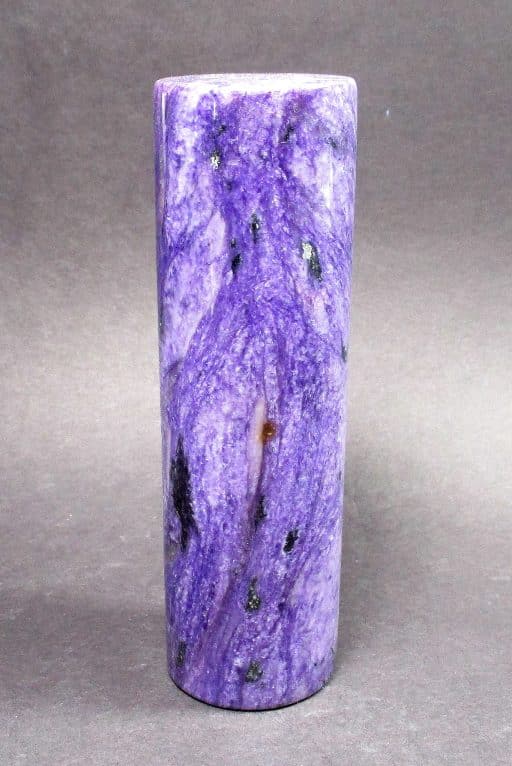 Charoite Cylinder Decorator