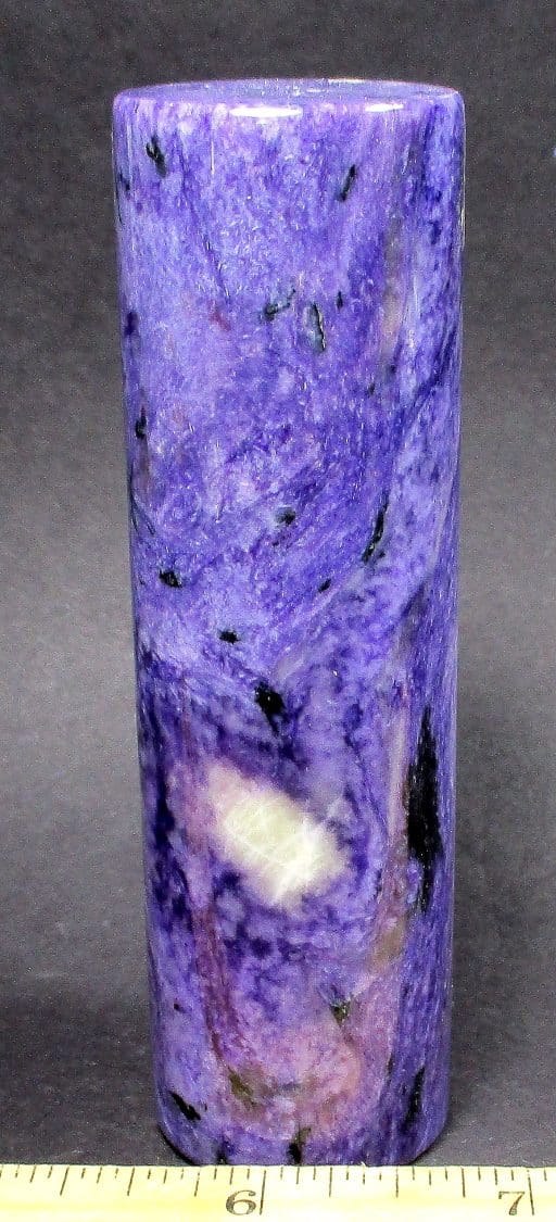 Charoite Cylinder Decorator