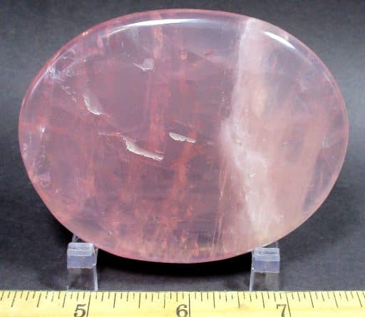 Rose Quartz Disk