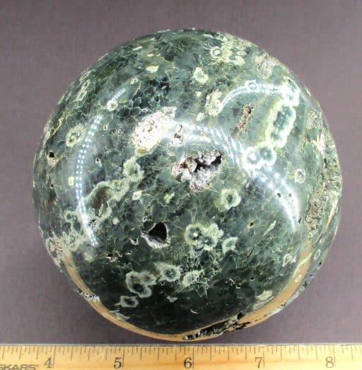 Sea Jasper Sphere