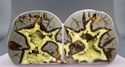 Septarian Bookends