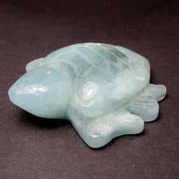 Aquamarine Crystal Turtle