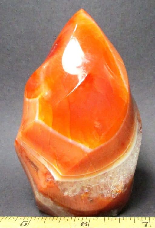 Carnelian Agate Flame