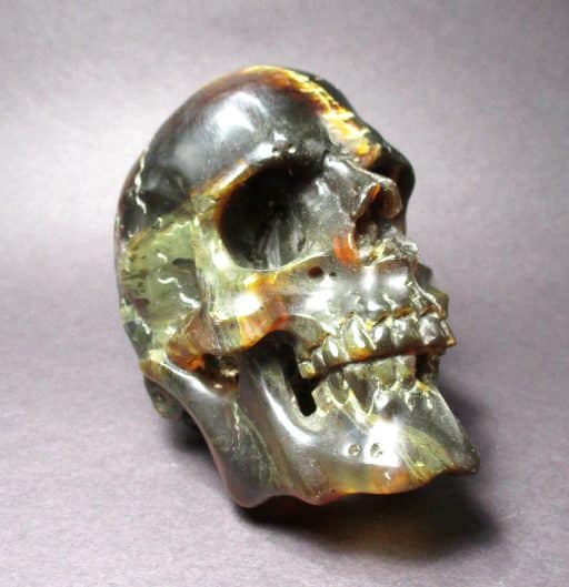 Amber Skull